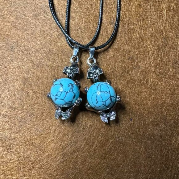 Sphere Skeleton Necklaces - Picture 2 of 6